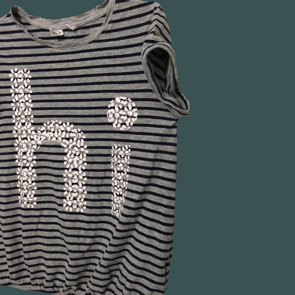 GAP Kids, Tops, Blue/Gray, Age 8-10, Youth - Picture 4 of 9